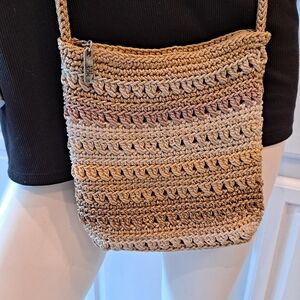 The Sak Multicolor Crochet Crossbody Bag